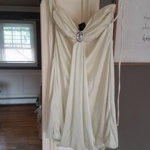 Teeze Me mini white dress